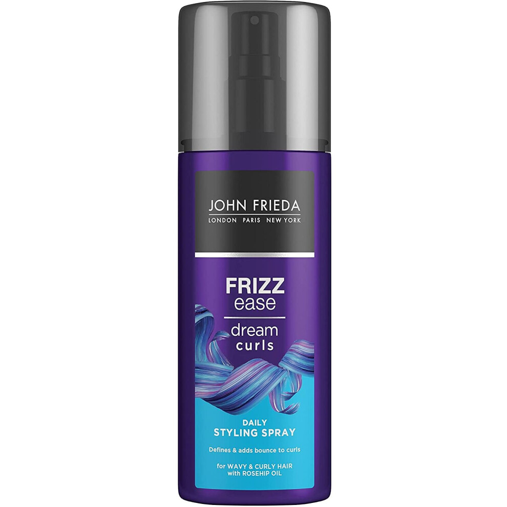 John Frieda Frizz Ease Dream Curls Daily Styling Spray 200 ml for Naturally Wavy & Curly Hair