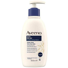 Aveeno Skin Relief Moisturising Lotion, Soothes Skin From Day 1, Body Lotion for Very Dry and Irritable Skin Care, 500 ml