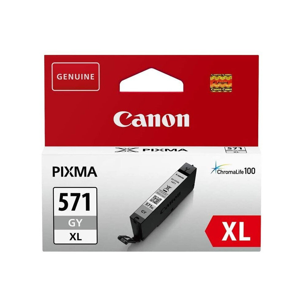 Canon CLI-571GY XL Ink Cartridge - Grey