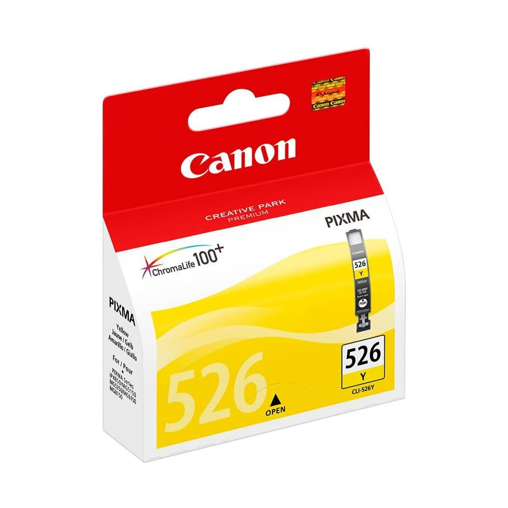 Canon CLI 526Y - Ink tank - 1 x yellow - blister