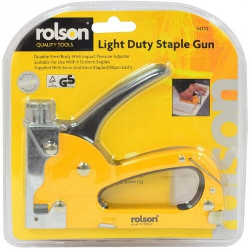 Rolson Rolson 44320 Light Duty Staple Gun 1