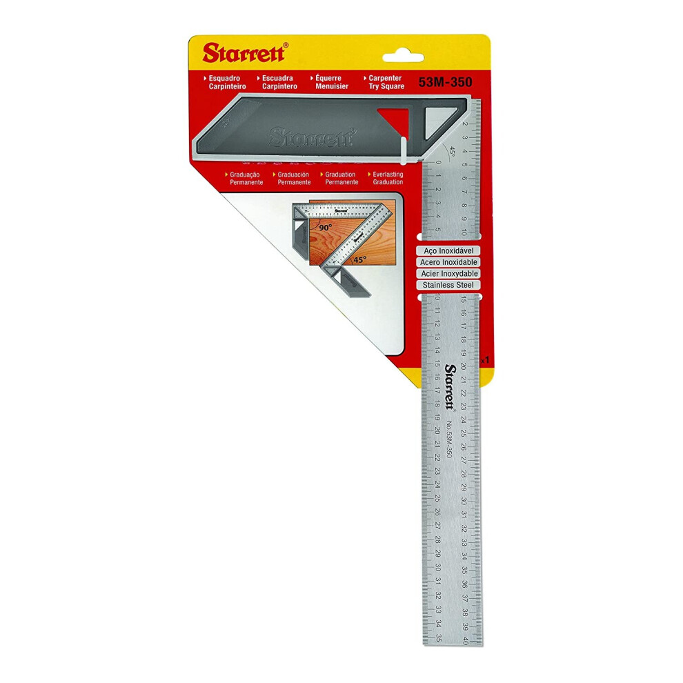 Starrett K53M-350-S Try Square