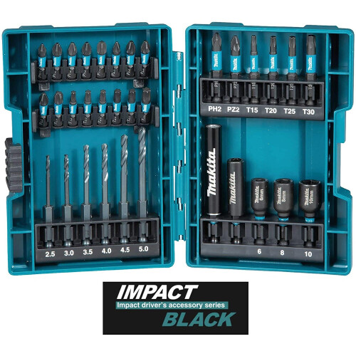 Makita Makita B-66896 33 Piece Impact Black Set 2