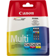Canon CLI-526 Ink Cartridge - Cyan/Magenta/Yellow (Multi-Pack)