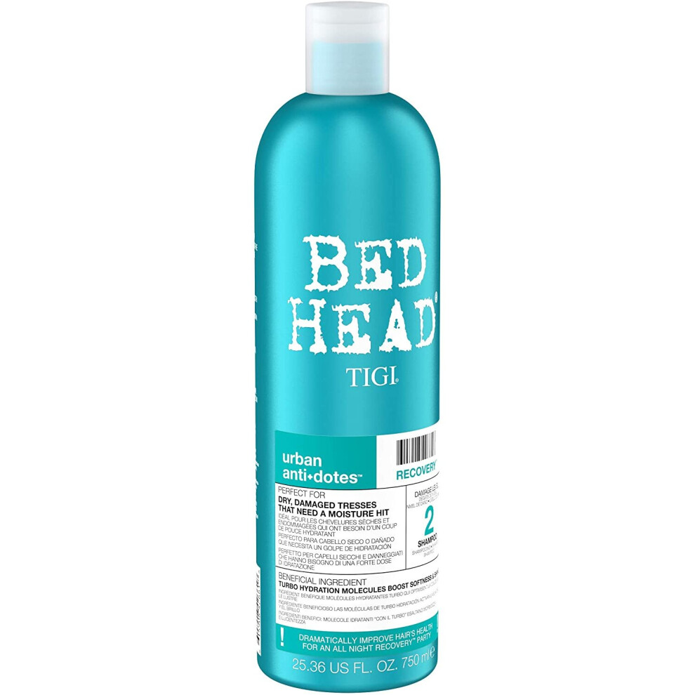 Bed Head by Tigi Urban Antidotes Recovery Moisture Shampoo for Dry Hair 750 ml