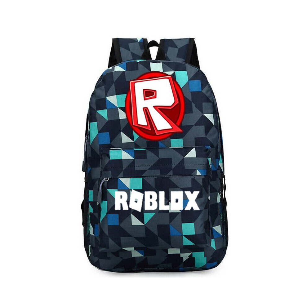 (R) Roblox Backpack Kids School Bag Students Boys Bookbag Handbags