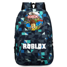 (Circle) Roblox Backpack Kids School Bag Students Boys Bookbag Handbags
