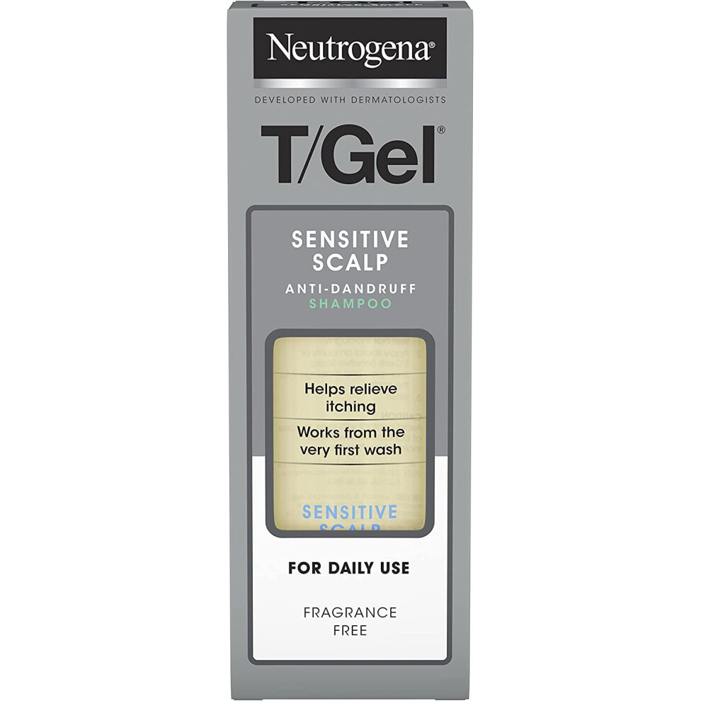 Neutrogena T/Gel Anti-Dandruff Shampoo For Sensitive Scalp, 150 Ml