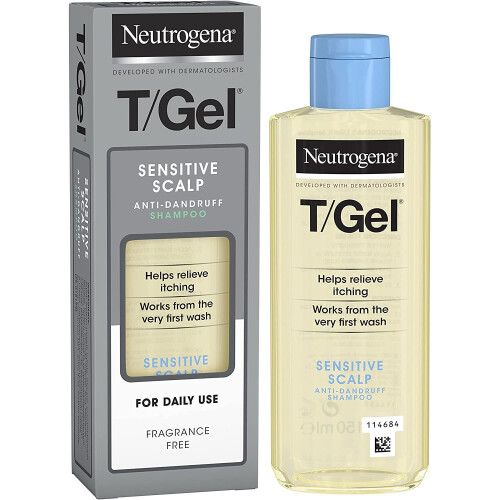 Neutrogena Neutrogena T/Gel σαμπουάν κατά της πιτυρίδας για ευαίσθητο τριχωτό της κεφαλής, 150 ml 1