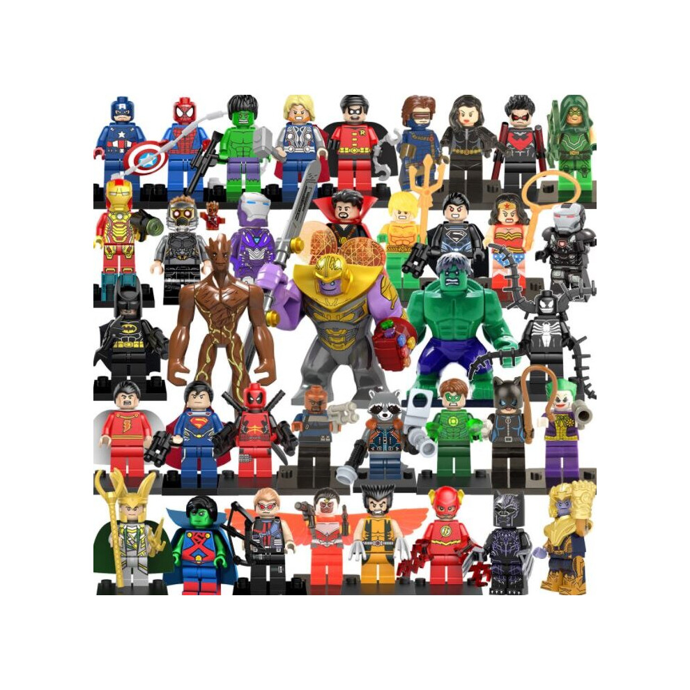 (38PCS) Fit Lego Guardians of the Galaxy Avengers Minifigures Kids Toys gifts Christmas Gift