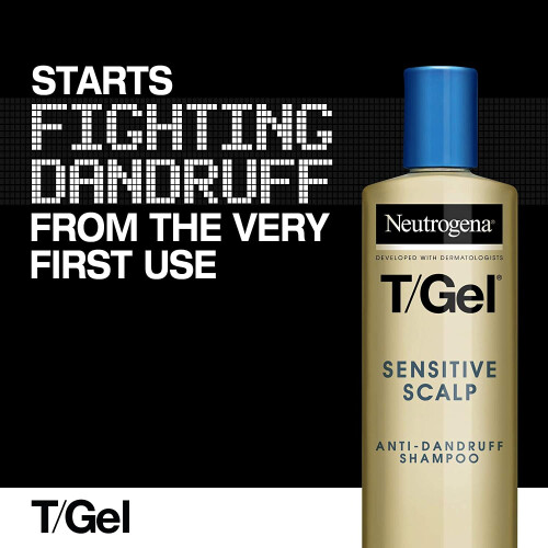 Neutrogena Neutrogena T/Gel σαμπουάν κατά της πιτυρίδας για ευαίσθητο τριχωτό της κεφαλής, 150 ml 2
