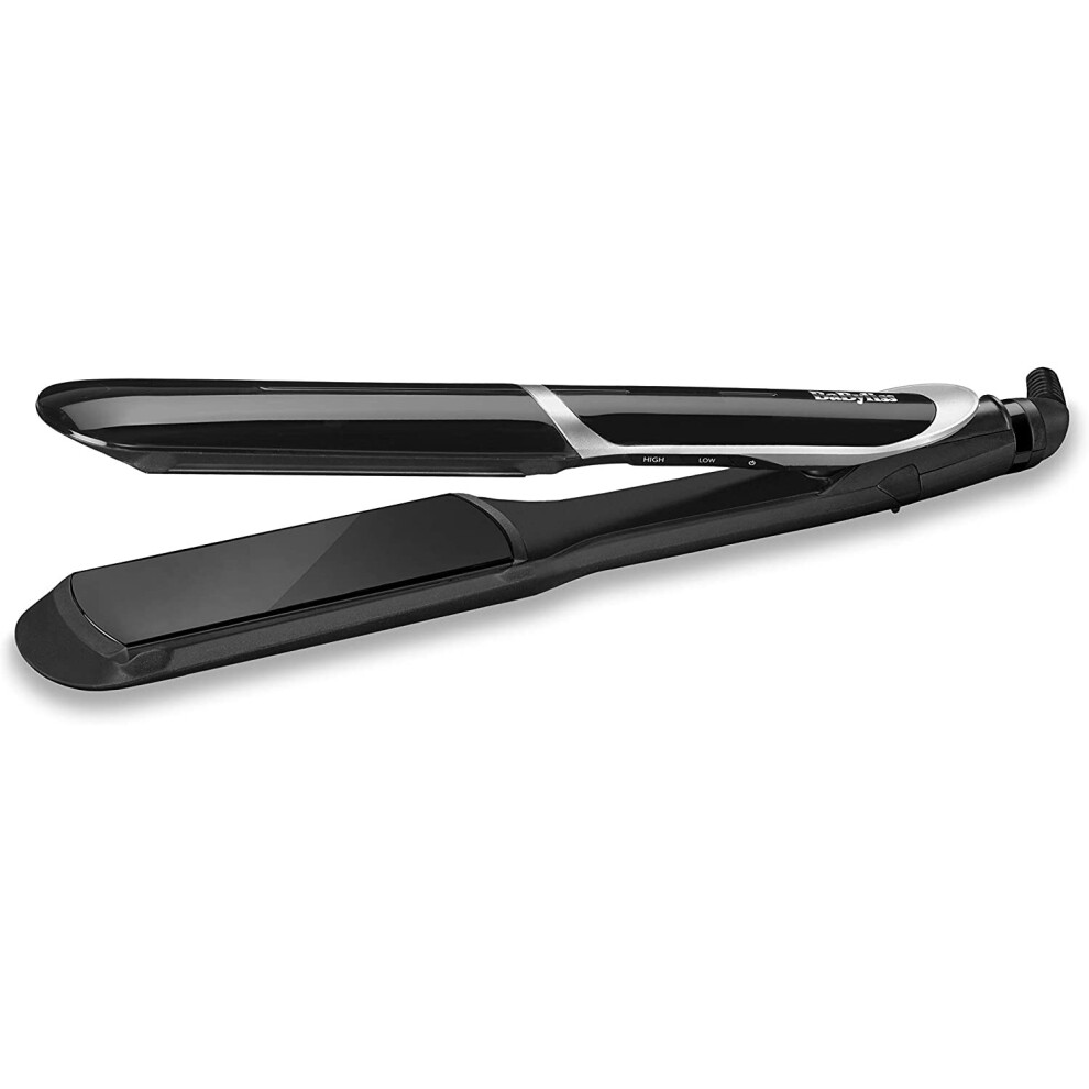 Babyliss Piastra Lisciante Per Capelli Smooth Pro, Piastre In Ceramica Per Uno Styling Liscio, Piastre Larghe 35 Mm Per Capelli Lunghi E Spessi, Riscaldamento Rapido, 5 Impostazioni Di Calore Fino A-image