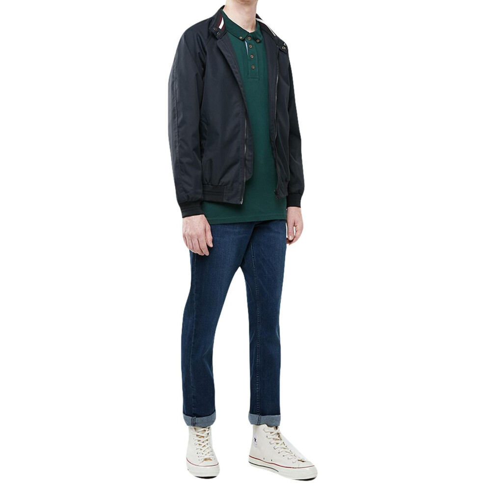 'Ellis' Lightweight High Neck Harrington Jacket