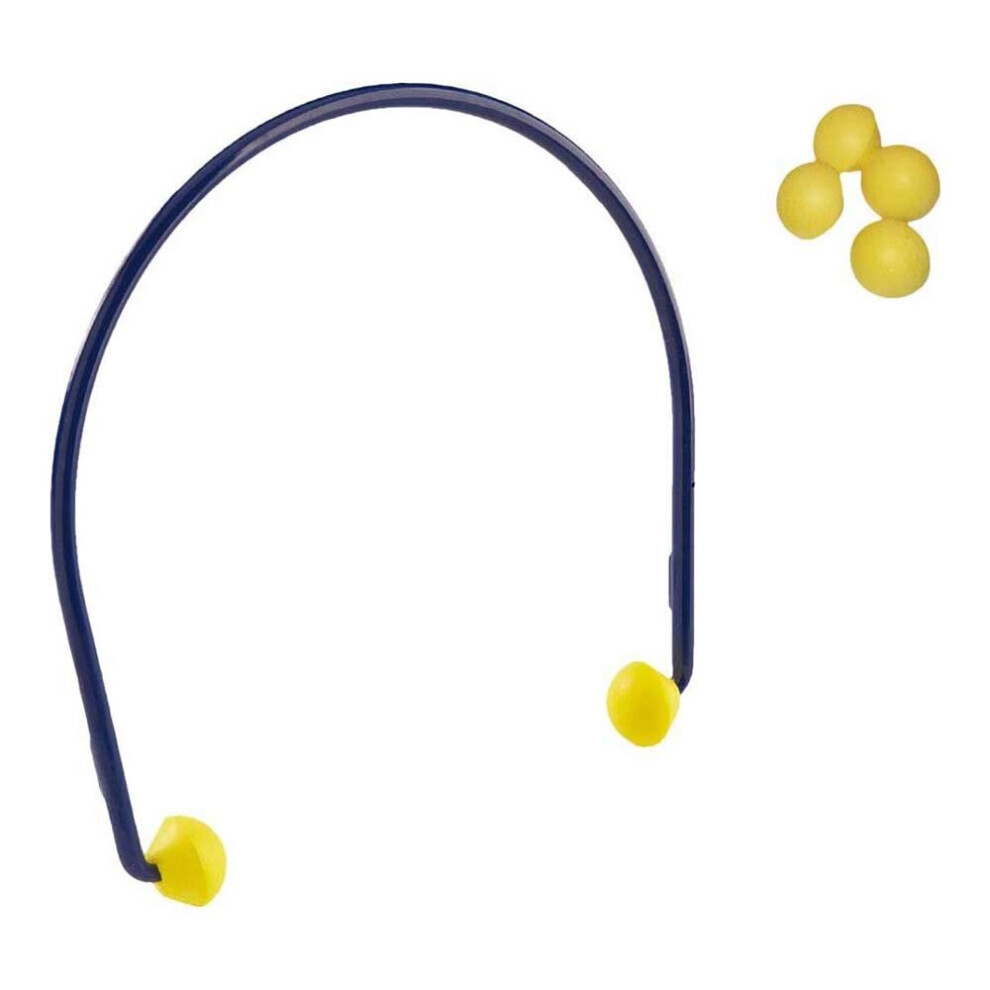 3M E-A-R Caps Banded Earplugs, 23 Db, Blue (1 Pair) 4046719348138