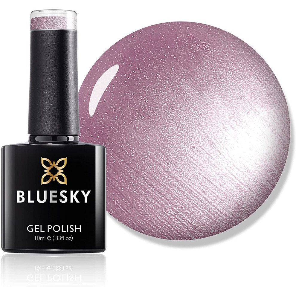 Bluesky Gel Nail Polish, Tundra 80609, Light Pink, Long Lasting, Chip Resistant, 10 ml (Requires Drying Under UV LED Lamp)