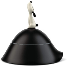 Tigela para cachorro - Alessi - AMMI19 B - Resina termoplástica - Preto - Design original