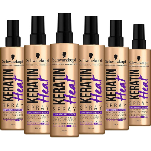 Schwarzkopf Professional Styling Keratin Heat Protectant Spray, 230 °C