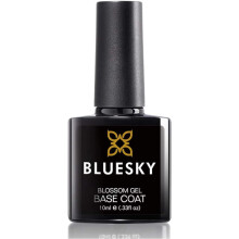 Bluesky Gel Nail Polish, Blossom Base Coat, Clear, 10ml, Floral Nail Art Gel (Requires Curing Under UV LED Lamp)