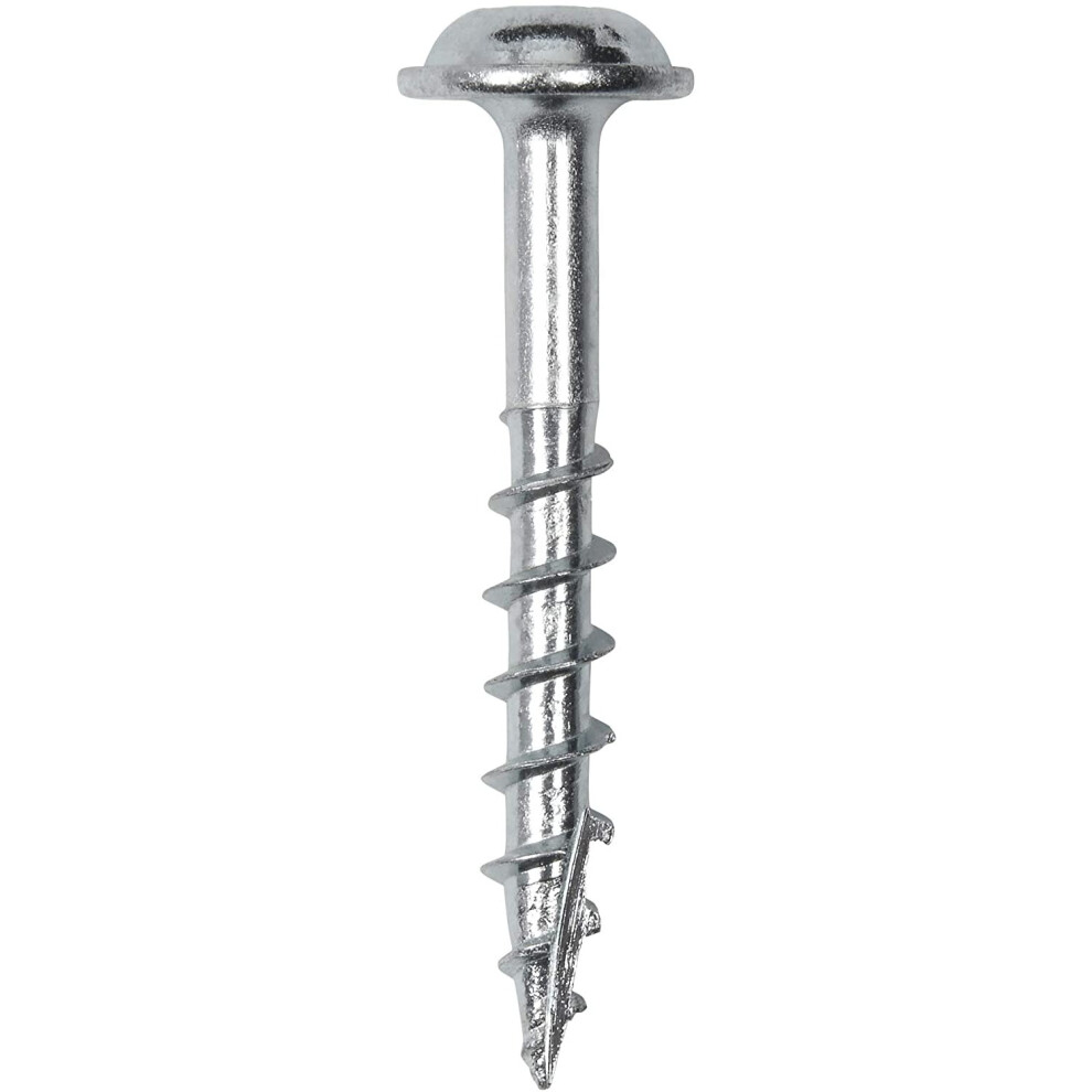 Trend Ph/7X30/500C S/T Coarse Pocket Hole Screw Pack, 30Mm Silver