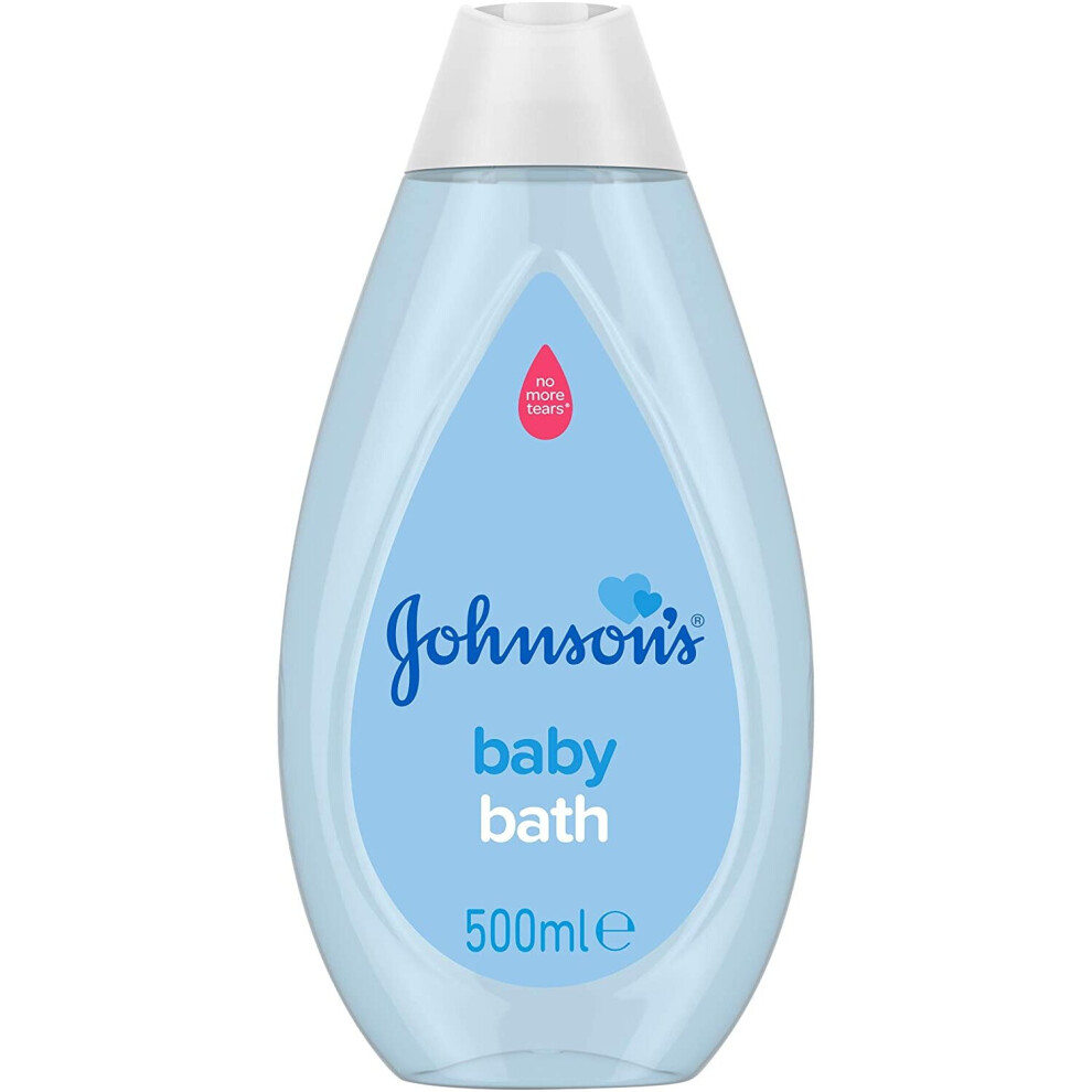 Bath 500 Ml – Gentle And Mild For Delicate Skin And Everyday Use – Ph Balanced For Delicate Skin, Multi, Pack Of 1 Johnson's Baby