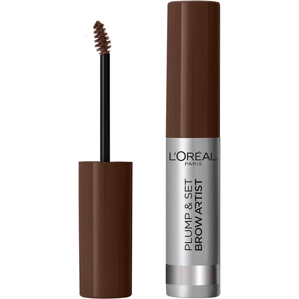 L'Oreal Paris Brow Artist Eyebrow Gel, Plump and Set, 105 Brunette, 0.1 kg
