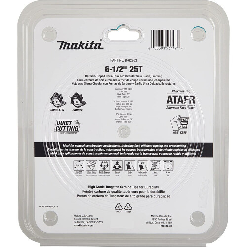 Makita Makita B-62979 TCT Saw Blade 2