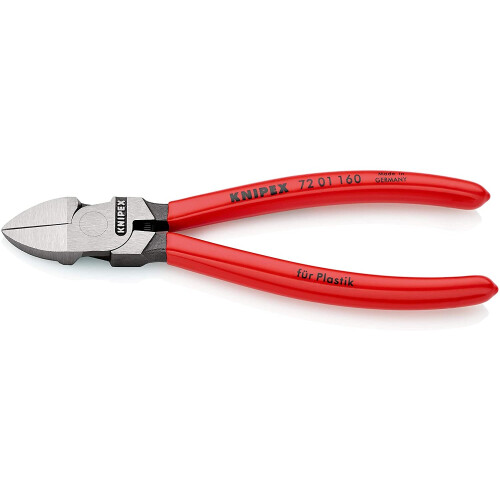 Knipex KNIPEX Diagonal Cutter for plastics (160 mm) 72 01 160