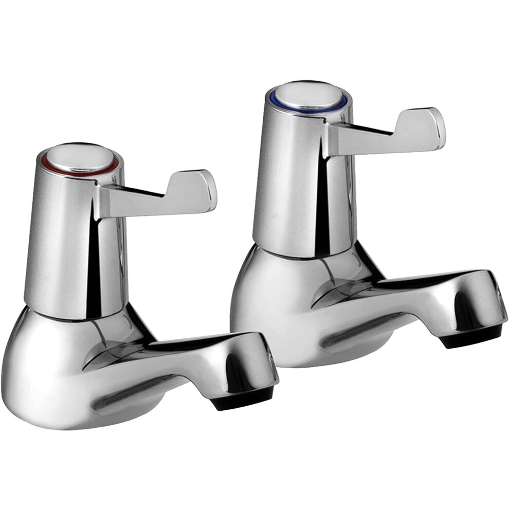 Bristan VAL2 1/2 C CD Value Basin Taps, Chrome