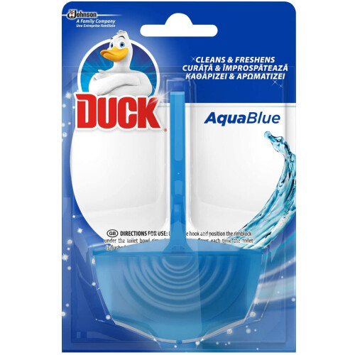 Duck Toilet Liquid Rimblock Refill, 3-in-1 Toilet Bowl Cleaner, Blue, 40 g  on OnBuy