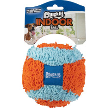 Chuckit! Indoor Ball Dog Chew Toy For Small Dogs and Puppies Durable Soft Lightweight Plush Ball For Interactive Play