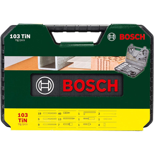 Bosch Bosch 2607017367 Bohrer Set "V-Line Titanium" 103 Teile 1