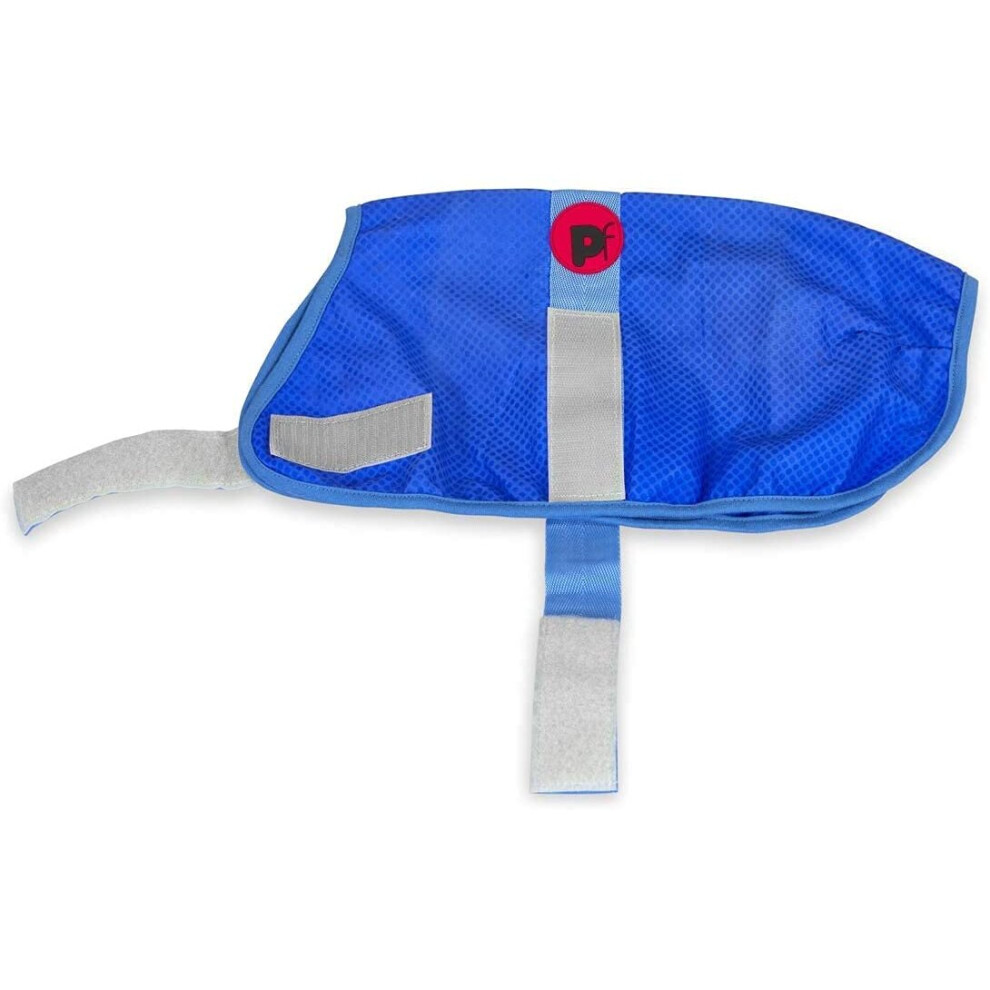 Petface Cooling Summer Dog Coat 50Cm – Lightweight, Soft & Reusable To Keep Dogs Cool In Hot Weather
