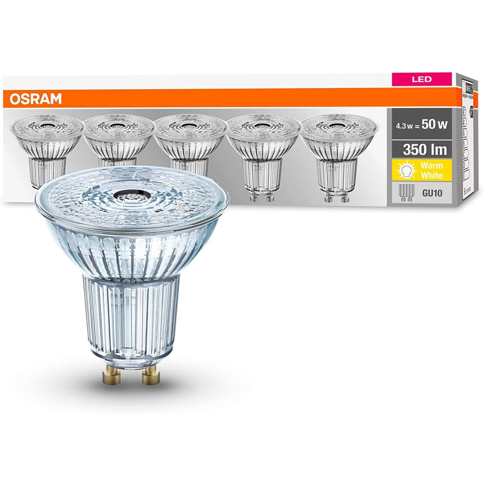 OSRAM Lamps LED Reflector Bulb GU10, Warm White