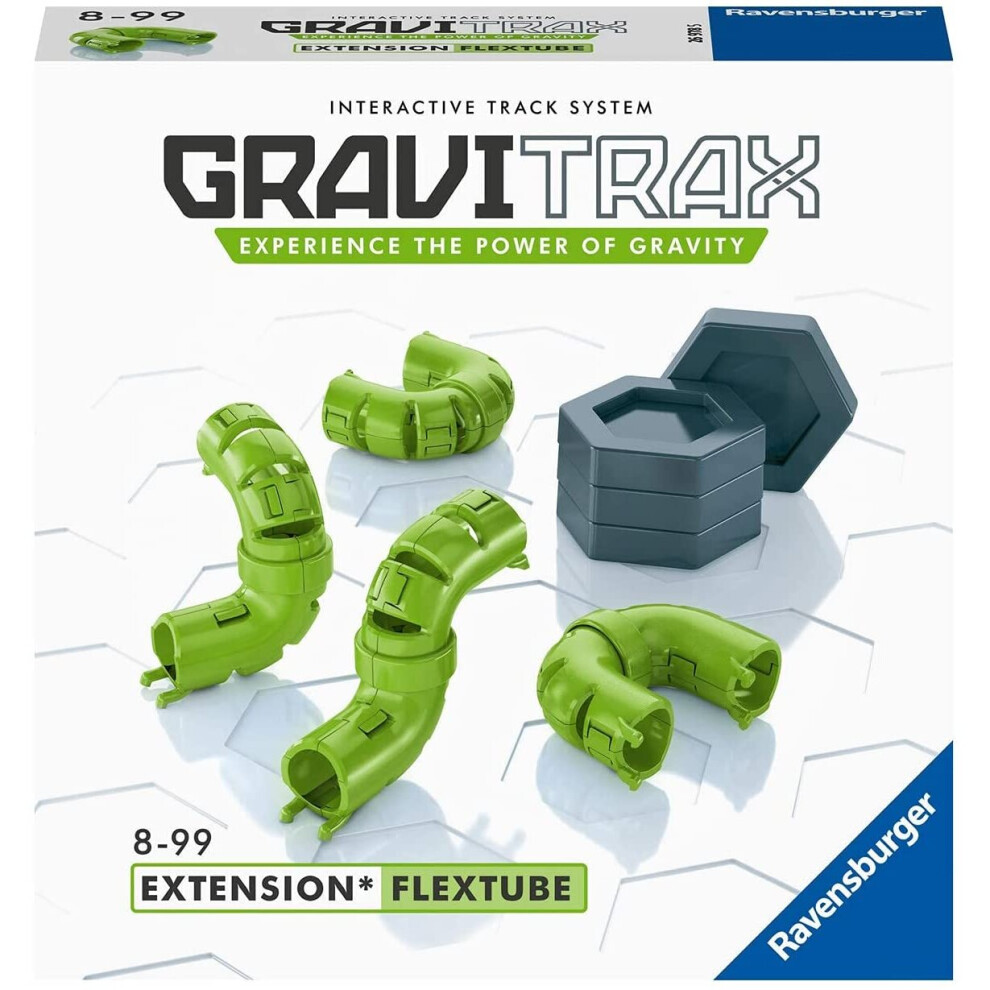 Ravensburger GraviTrax FlexTube Add On Extension Accessory - Marble Run and Construction Toy For Kids Age 8 Years Up - STEM