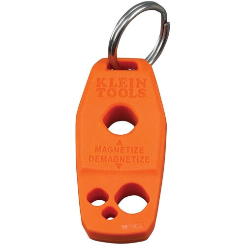 Magnetizer and Demagnetizer for Screwdriver Bits and Tips, Powerful Rare-Earth Magnet Klein Tools MAG2 2