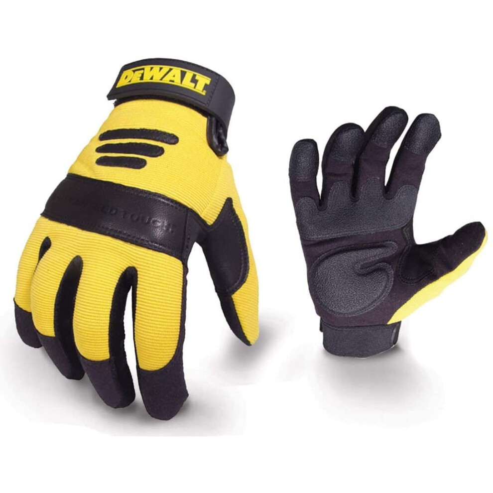 DeWalt Performance 2 Power Tool Glove - Black/Yellow, Large