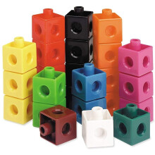 Learning Resources Snap Cubes (Set of 500) Cube Counters, Classroom Maths Supplies, Teacher Aids