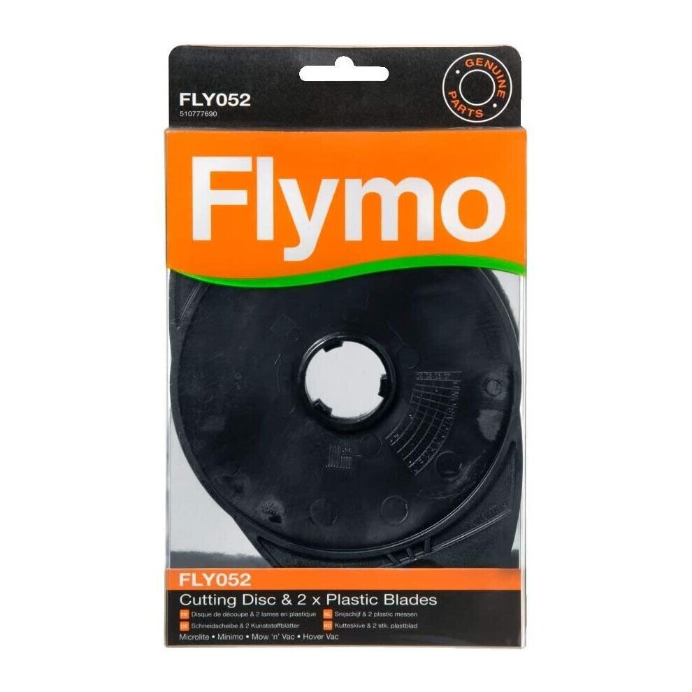Flymo FLY052 Disc and Plastic Lawnmower Blade Set