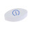 Indesit GENUINE INDESIT DISHWASHER WHITE PLASTIC ON/OFF PUSH BUTTON SWITCH 1