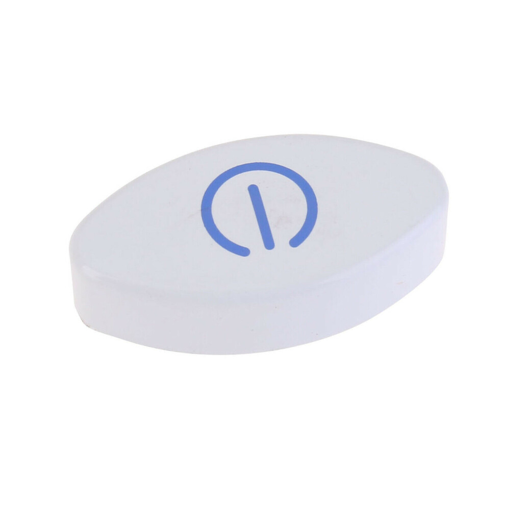 GENUINE INDESIT DISHWASHER WHITE PLASTIC ON/OFF PUSH BUTTON SWITCH