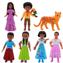 7 Pcs Disney Encanto Cake Topper, Pvc Encanto Toys