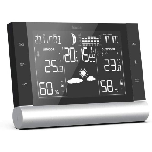 Hama Hama Black Line Plus Weather Station 1