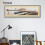 (Light Grey, 15x9 Inch) Panoramic Size Thin Matt Light Grey Picture Frame Wall Art Frames Flat Wooden Effect Poster Frame 16