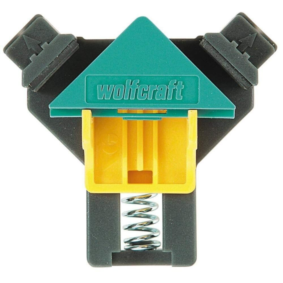 Wolfcraft 3051000 Corner Clamps ES 22 (2 Pieces), multicolour