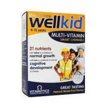 Vitabiotics Wellkid Multivitamin Smart Chewable Tablets 30's
