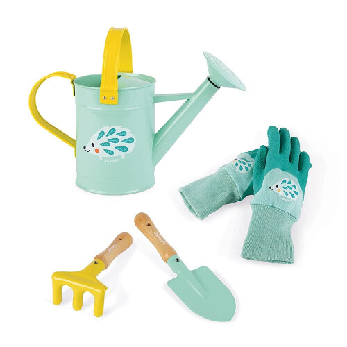 Janod Janod J03187 Wood/Plastic/Cotton Happy Garden Little Gardener Playset
