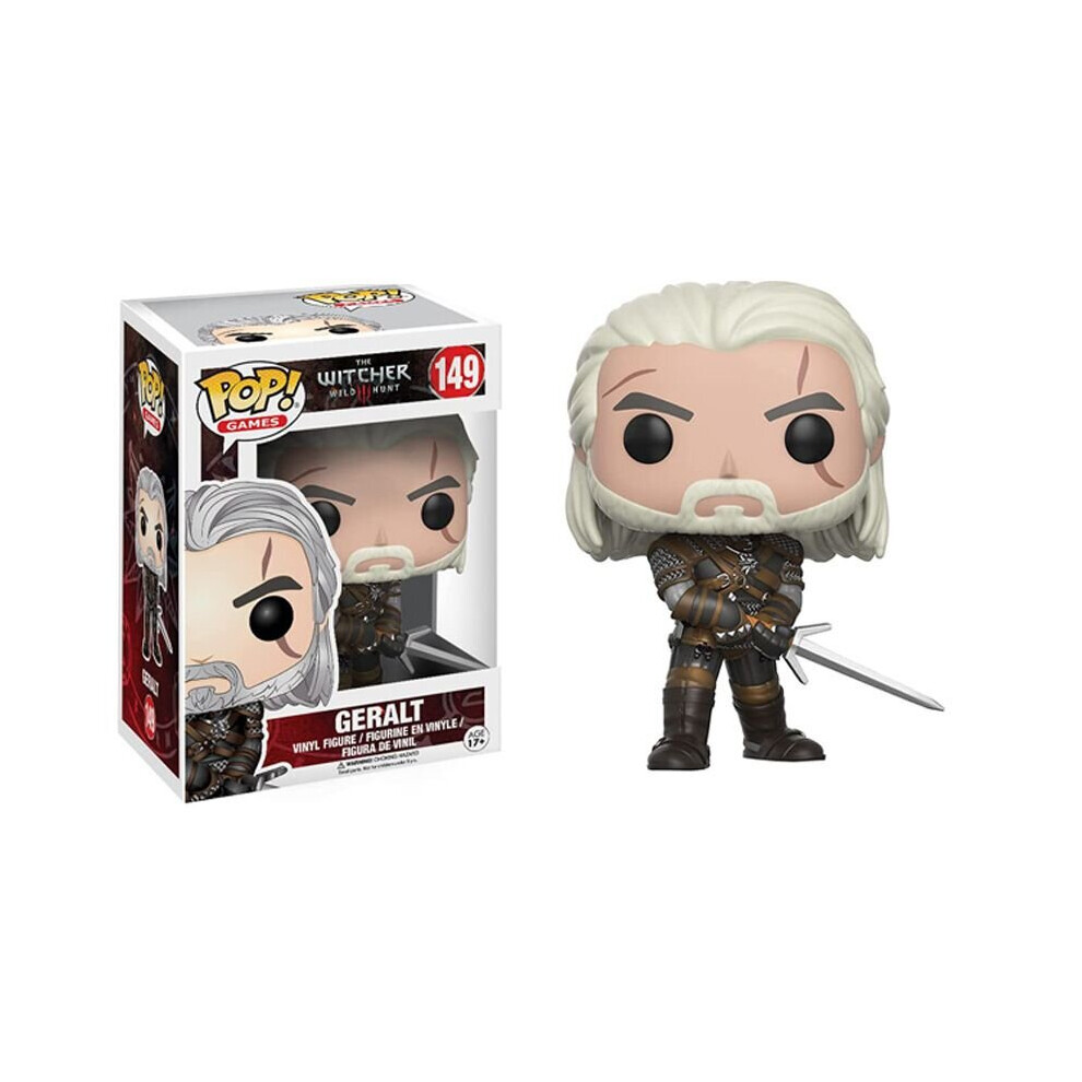 (Geralt) The Witcher 3 Funko Pop | Ciri Geralt Yennefer Mini Figure Toy