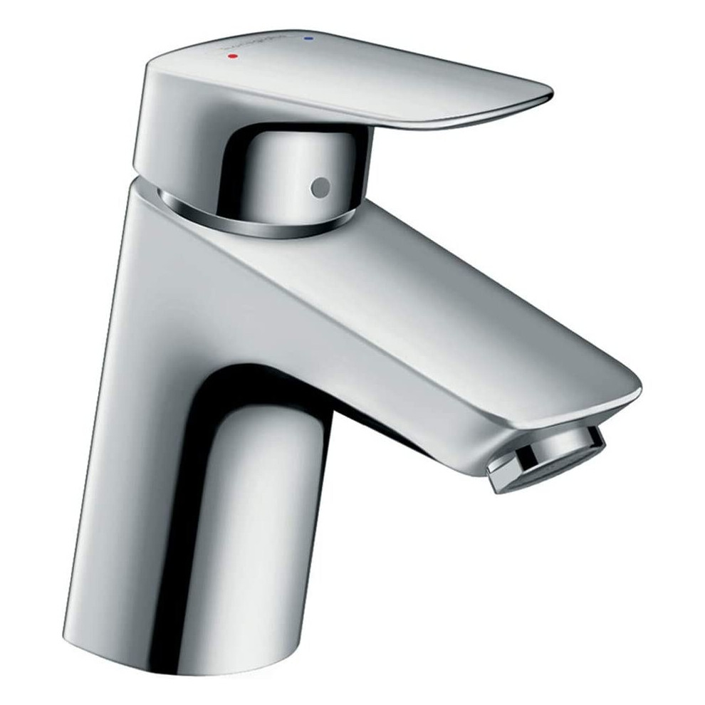 hansgrohe Logis basin mixer tap 70 with push open waste, chrome 71077000