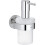 Grohe GROHE 40448001 Essentials Seifenspender mit silbernem Halter 1