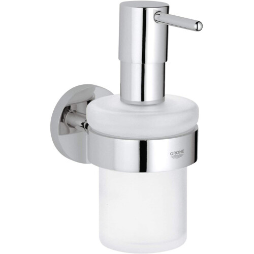 Grohe GROHE 40448001 Essentials Seifenspender mit silbernem Halter